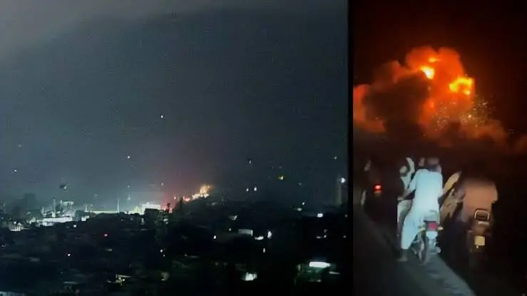 পাকিস্তানে চালানো ভারতের ক্ষেপণাস্ত্র হামলা